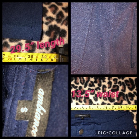 Ambiance size s navy blue jeggings - Picture 4 of 4